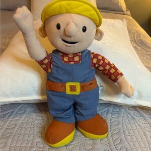Hasbro Bob the Builder Plush Talking Toy WORKS